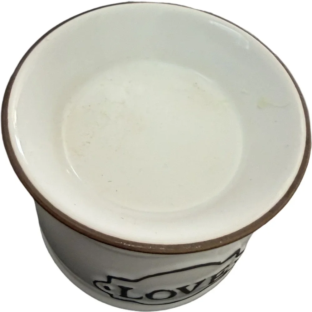 Scentsy LOVE Wax Warmer White Ceramic Full Size Gently Used w/ Box